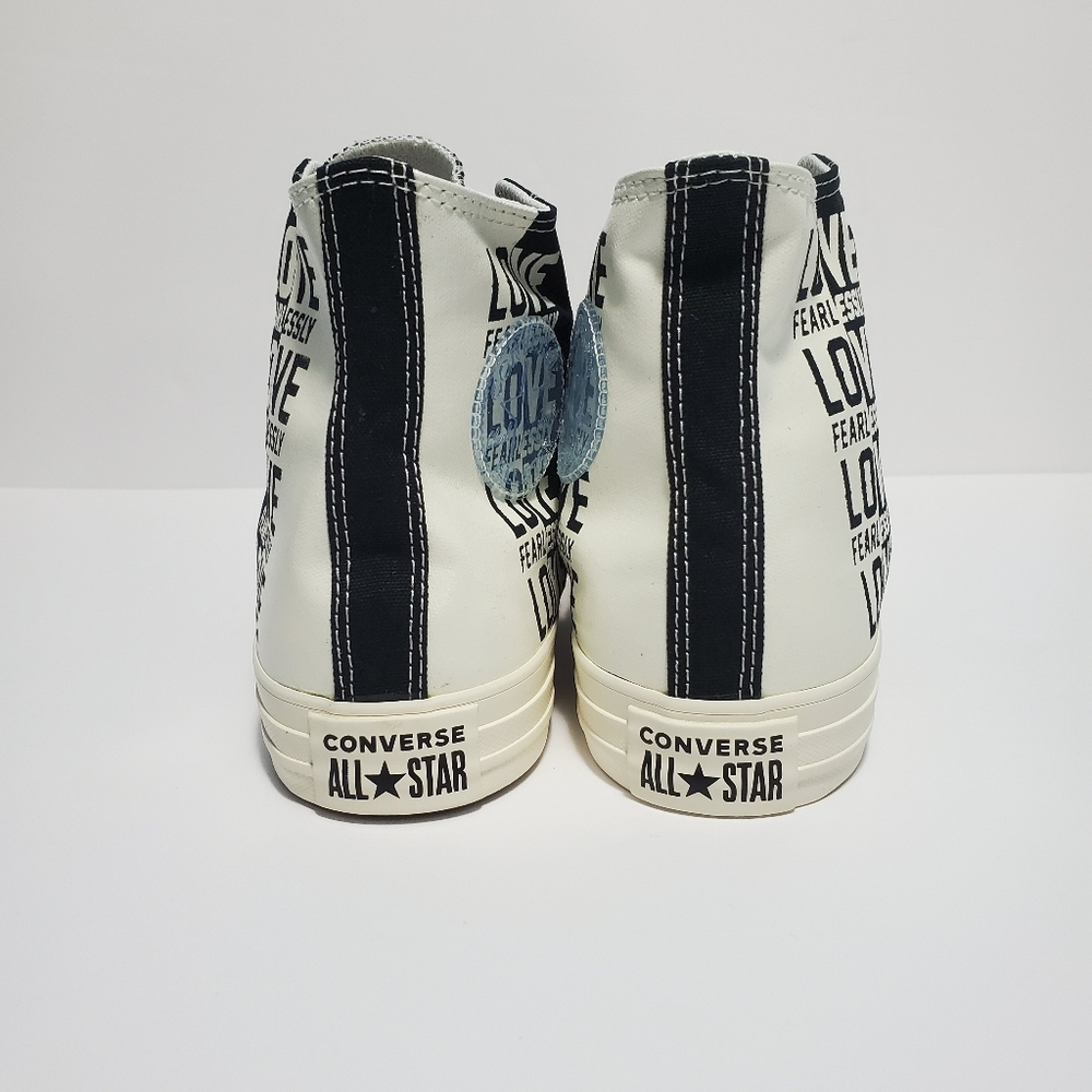 CONVERSE CHUCK TAYLOR LOVE FEARLESSLY HIGH TOPS - Picture 10 of 11